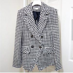 Veronica Beard Taja Houndstooth jacket